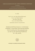 Cover: Molekularstrahl-Experimente an zweiatomigen Molek&uuml;len in angeregten Schwingungszust&auml;nden - VS Verlag f&uuml;r Sozialwissenschaften
