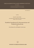 Cover: K&uuml;nstliche Hypothermie f&uuml;r Herzoperationen mit Kreislaufunterbrechung - VS Verlag f&uuml;r Sozialwissenschaften