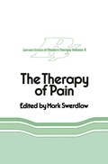 Cover: The Therapy of Pain - Springer
