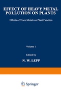 Cover: Effect of Heavy Metal Pollution on Plants - Springer
