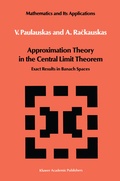 Cover: Approximation Theory in the Central Limit Theorem - Springer