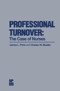 Cover: Professional Turnover - Springer