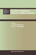 Cover: Fair Rate of Return in Property-Liability Insurance - Springer