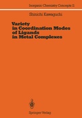 Cover: Variety in Coordination Modes of Ligands in Metal Complexes - Springer
