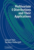 Cover: Multivariate T-Distributions and Their Applications - Cambridge University Press
