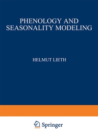 Enlarge image Cover: Phenology and Seasonality Modeling - Springer
