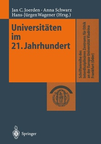 Abbildung von: Universitäten im 21. Jahrhundert - Springer