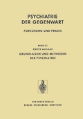 Cover: Grundlagen und Methoden der Psychiatrie - Springer