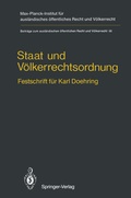 Cover: Staat und V&ouml;lkerrechtsordnung - Springer