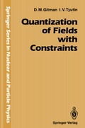 Cover: Quantization of Fields with Constraints - Springer