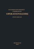 Cover: Allgemeine Operationslehre - Springer
