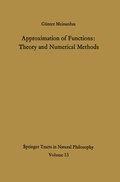 Cover: Approximation of Functions: Theory and Numerical Methods - Springer