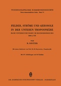 Cover: Felder, Str&ouml;me und Aerosole in der Unteren Troposph&auml;re - Steinkopff