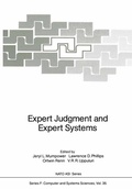 Cover: Expert Judgment and Expert Systems - Springer