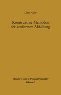 Cover: Konstruktive Methoden der konformen Abbildung - Springer
