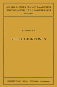 Abbildung von: Reelle Funktionen - Springer