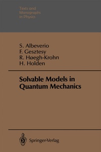 Enlarge image Cover: Solvable Models in Quantum Mechanics - Springer