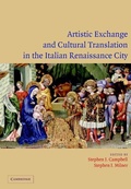 Cover: Artistic Exchange and Cultural Translation in the Italian Renaissance City - Cambridge University Press