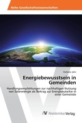 Cover: Energiebewusstsein in Gemeinden - AV Akademikerverlag