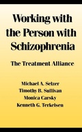 Cover: Working with the Person with Schizophrenia - New York University Press