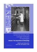 Bild: Centennial History of the Carnegie Institution of Washington: Volume 5, The Department of Embryology - Cambridge University Press
