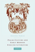 Bild: Psalm Culture and Early Modern English Literature - Cambridge University Press