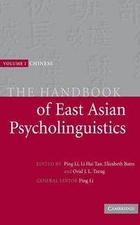 Abbildung von: The Handbook of East Asian Psycholinguistics: Volume 1, Chinese - Cambridge University Press