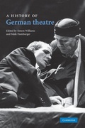 Cover: A History of German Theatre - Cambridge University Press