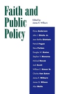 Cover: Faith and Public Policy - Lexington Books