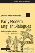 Cover: Early Modern English Dialogues - Cambridge University Press