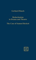 Cover: Reductionism in Drama and the Theater - Scripta Humanistica