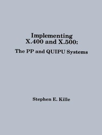 Abbildung von: Implementing X400 and X500 - Artech House Publishers