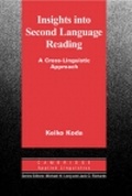 Cover: Insights into Second Language Reading - Cambridge University Press