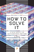Cover: How to Solve It - Princeton University Press