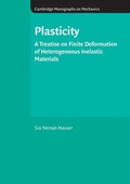Cover: Plasticity - Cambridge University Press