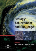 Cover: Ecology: Achievement and Challenge - Cambridge University Press