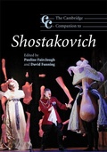 Cover: The Cambridge Companion to Shostakovich - Cambridge University Press