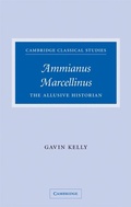 Cover: Ammianus Marcellinus - Cambridge University Press