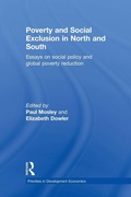 Cover: Poverty and Exclusion in North and South - Routledge