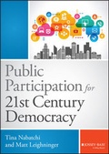 Cover: Public Participation for 21st Century Democracy - Jossey-Bass