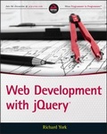 Cover: Web Development with jQuery - Wrox