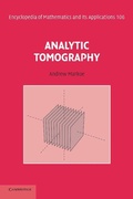 Cover: Analytic Tomography - Cambridge University Press
