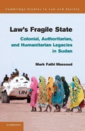 Cover: Law's Fragile State - Cambridge University Press