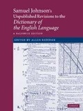 Cover: Samuel Johnson's Unpublished Revisions to the Dictionary of the English Language - Cambridge University Press