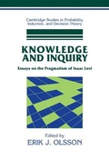 Cover: Knowledge and Inquiry - Cambridge University Press