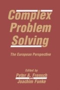 Cover: Complex Problem Solving - Psychology Press Ltd