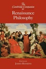Cover: The Cambridge Companion to Renaissance Philosophy - Cambridge University Press