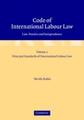 Cover: Code of International Labour Law: Pt. 1&2 - Cambridge University Press