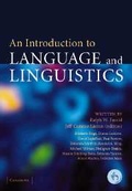 Cover: An Introduction to Language and Linguistics - Cambridge University Press