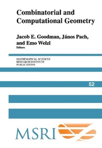Abbildung von: Combinatorial and Computational Geometry - Cambridge University Press